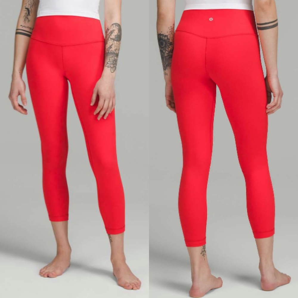 COPY - Lululemon Align High Rise Pant 25” - Love Red 6